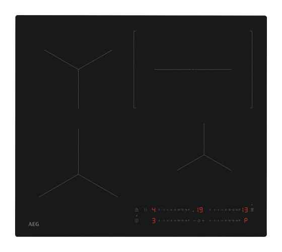 AEG TO64IC0BIT autarkes 58 cm Induktions Kochfeld/Herdplatte 4 Zone(n) f&uuml;r 577,00 Euro