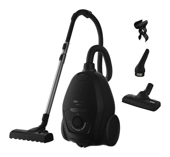 AEG VX83A2EPP Bodenstaubsauger mit Staubbeutel 750 W Allergy Plus  (Schwarz) f&uuml;r 258,99 Euro