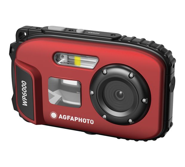 AgfaPhoto Realshot WP6000  Kompaktkamera  (Rot) f&uuml;r 69,99 Euro