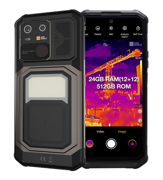 AGM G3 Pro 512 GB 5G Smartphone 17,1 cm (6.72") 2,0 GHz Android 64 MP Dual Kamera Dual Sim WiFi 6  (Schwarz) f&uuml;r 689,00 Euro