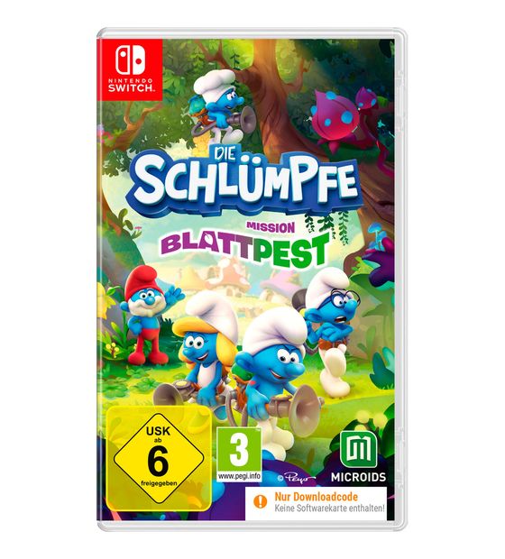 Die Schlümpfe: Mission Blattpest (Nintendo Switch) f&uuml;r 20,00 Euro