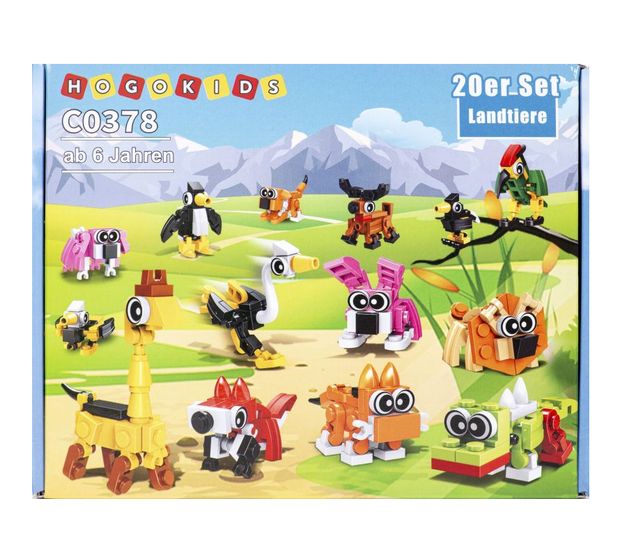 ak tronic 20er Set Landtiere f&uuml;r 19,99 Euro
