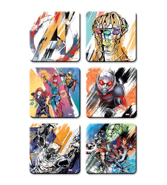 ak tronic Avengers Untersetzer 6er Set 70120 f&uuml;r 9,99 Euro