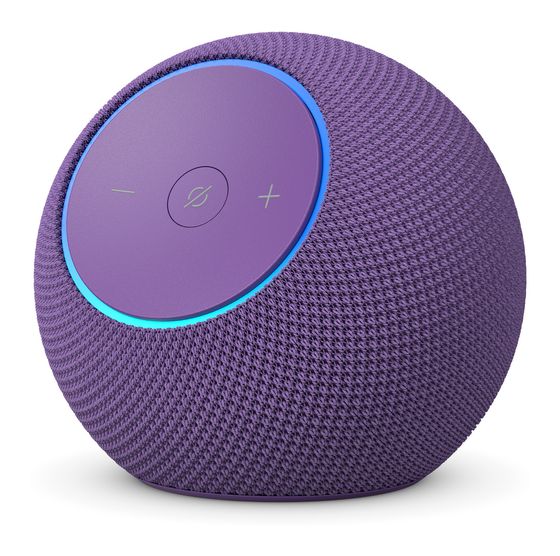 Amazon Echo Dot Max Wlan Lautsprecher mit Bluetooth Amazon Alexa  (Violett) f&uuml;r 109,99 Euro