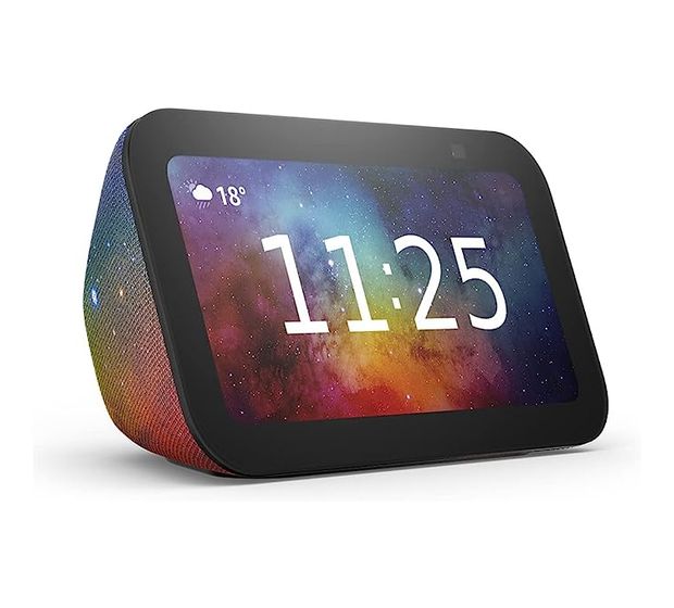 Amazon Echo Show 5 Kids (3.Gen) Wlan Lautsprecher mit Bluetooth Amazon Alexa  (Schwarz) f&uuml;r 119,99 Euro