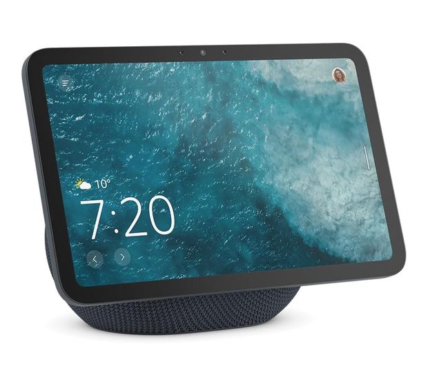 Amazon Echo Show 8 Wlan Lautsprecher mit Bluetooth Amazon Alexa  (Grau) f&uuml;r 199,99 Euro