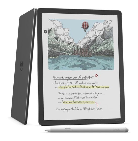 Amazon Kindle Scribe Colorsoft E-Reader 27,9 cm (11 Zoll) 64 GB  (Graphit) f&uuml;r 699,99 Euro