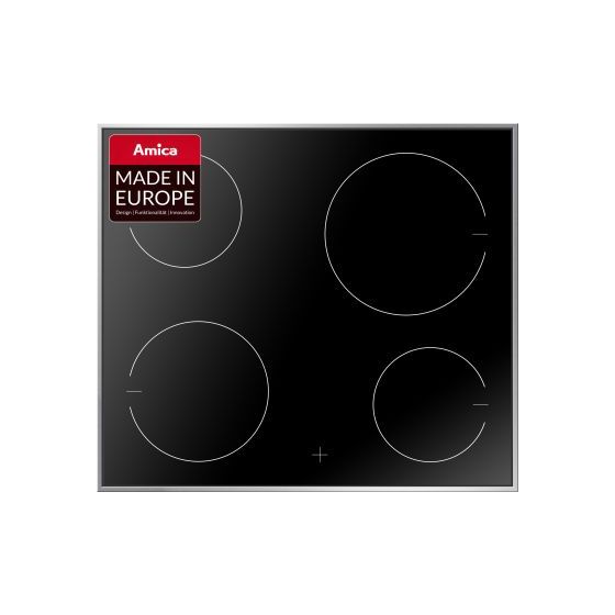 Amica EC744000E herdgebundenes 60 cm Glaskeramik Kochfeld/Herdplatte 4 Zone(n) f&uuml;r 196,99 Euro