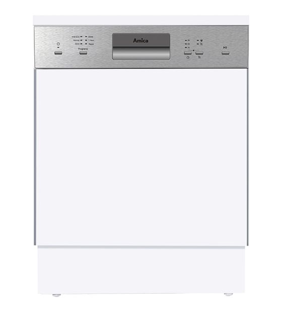 Amica EGSP14696-1E 60 cm Geschirrspüler teilintegriert (ohne Front) Leise 14 Maßgedecke aquaStop Funktion f&uuml;r 645,00 Euro