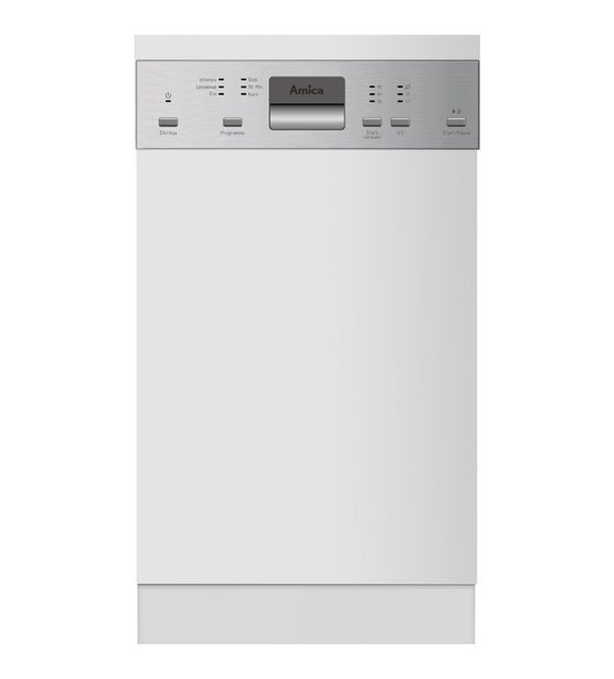 Amica EGSP561000E 45 cm Geschirrspüler teilintegriert (ohne Front) Leise 10 Maßgedecke aquaStop Funktion f&uuml;r 384,00 Euro