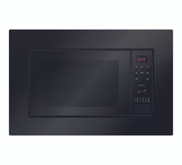 Amica EMW13170S Einbau-Mikrowelle 700 W Größe: klein 9 Stufen Grill (Schwarz) f&uuml;r 136,99 Euro