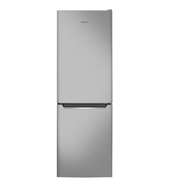 Amica KGCL384159E 109 l / 24 l Kühl-Gefrierkombi freistehend 121 kWh Jahr  (Edelstahl) f&uuml;r 429,00 Euro