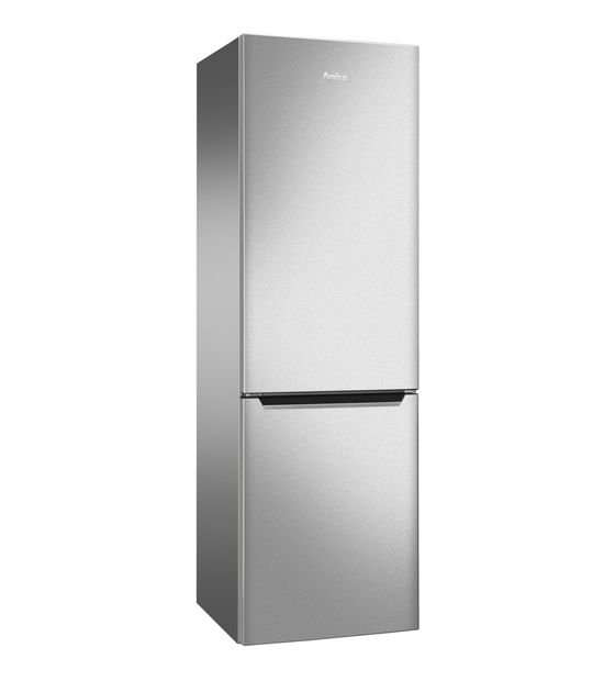 Amica KGCL387165E 187 l / 75 l Kühl-Gefrierkombi freistehend 109 kWh Jahr  (Edelstahl) f&uuml;r 627,00 Euro