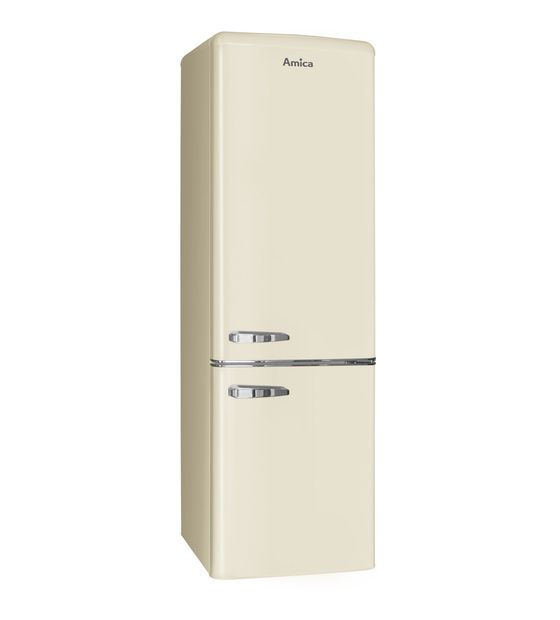 Amica KGCR387102B 181 l / 63 l Kühl-Gefrierkombi freistehend 129 kWh Jahr  (Beige) f&uuml;r 708,00 Euro