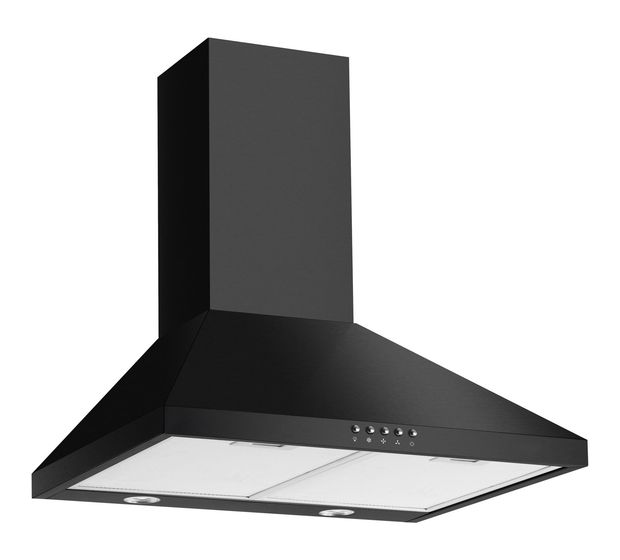 Amica KH17286S Abluft/Umluft Dunstabzugshaube/Esse Insel 60 cm (Schwarz) f&uuml;r 138,99 Euro