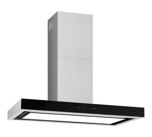 Amica KH694616E Abluft/Umluft Dunstabzugshaube/Esse Insel 90 cm (Edelstahl) f&uuml;r 489,00 Euro