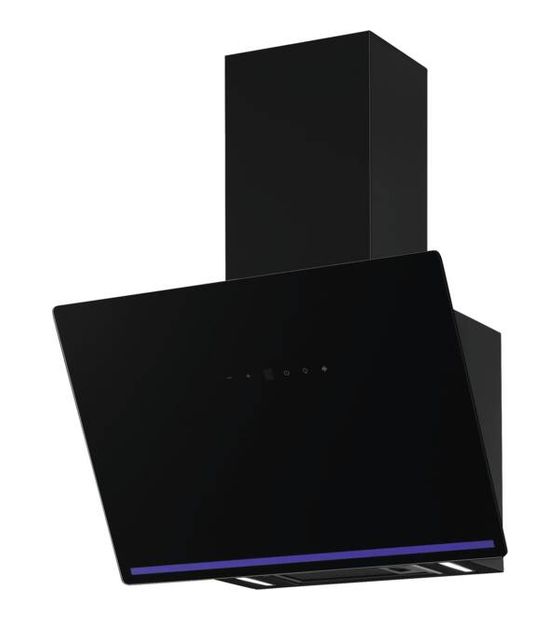 Amica KHF666700SHC Abluft/Umluft Dunstabzugshaube/Esse Wand 60 cm (Schwarz) f&uuml;r 348,00 Euro