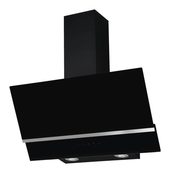 Amica KHF684611S Abluft/Umluft Dunstabzugshaube/Esse Wand 80 cm (Schwarz) f&uuml;r 248,99 Euro