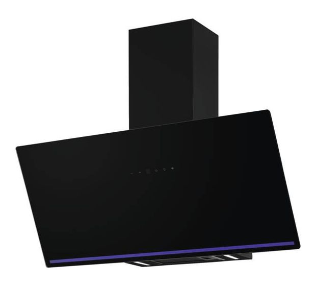 Amica KHF696700SHC Abluft/Umluft Dunstabzugshaube/Esse Wand 90 cm (Schwarz) f&uuml;r 899,00 Euro