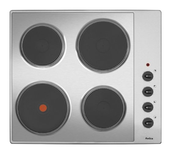 Amica KME13139E autarkes 60 cm Gußkochplatte Kochfeld/Herdplatte 4 Zone(n) f&uuml;r 143,99 Euro