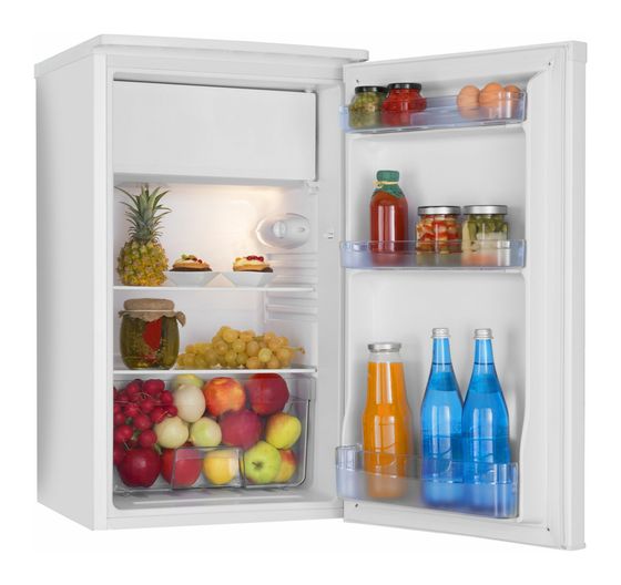 Amica KS361155 W 83 l / 75 l Tischkühlschrank EEK: E 128 kWh Jahr  (Weiß) f&uuml;r 199,00 Euro