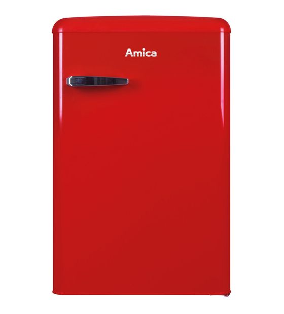 Amica KSR361160R 108 l / 95 l Tischkühlschrank EEK: D 37 kWh Jahr  (Rot) f&uuml;r 374,00 Euro