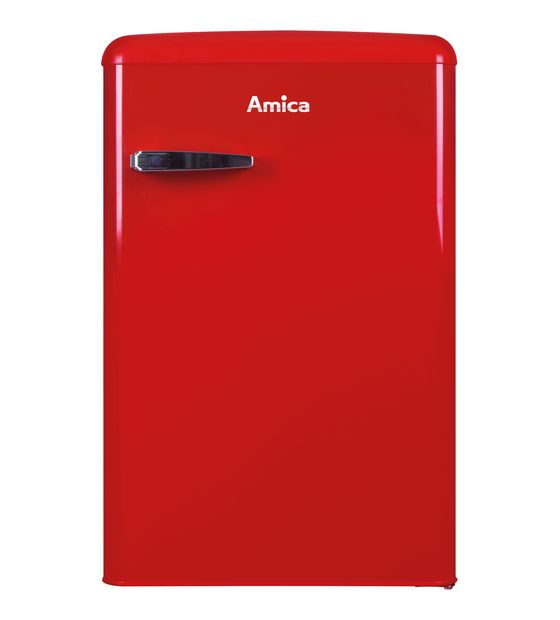 Amica VKS15620-1R 120 l / 120 l Tischkühlschrank EEK: E 89 kWh Jahr  (Rot) f&uuml;r 277,99 Euro