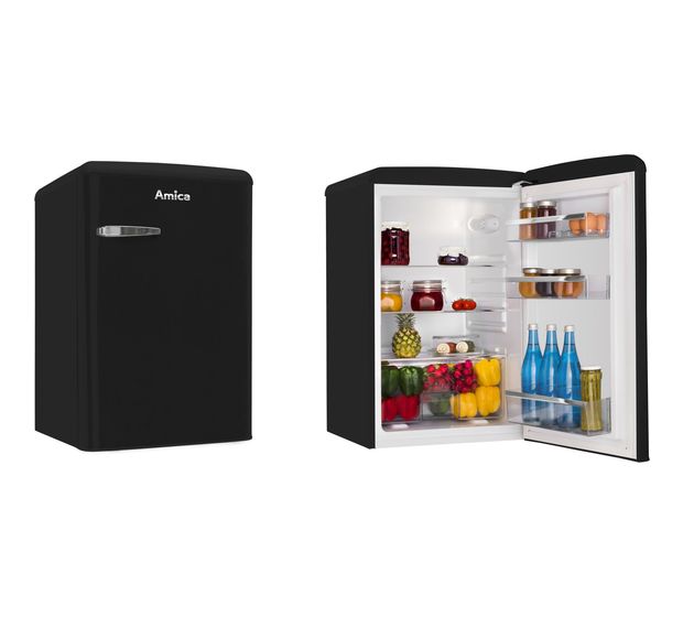 Amica VKS15624-1S 120 l / 120 l Tischkühlschrank EEK: E 89 kWh Jahr  (Schwarz) f&uuml;r 273,99 Euro