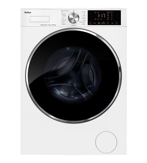 Amica WA414110 10 kg Frontlader Waschmaschine 1400 U/min aquaStop Funktion AutoClean f&uuml;r 859,00 Euro