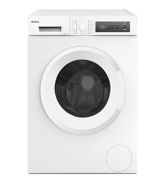 Amica WA474021 7 kg Frontlader Waschmaschine 1300 U/min aquaStop Funktion f&uuml;r 299,99 Euro
