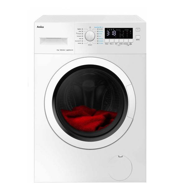 Amica WA484082 8 kg Frontlader Waschmaschine 1400 U/min aquaStop Funktion f&uuml;r 400,00 Euro