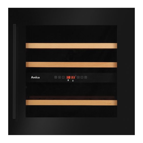 Amica WK341212S Weinkühler Integriert 2 Zonen 35 Flasche(n) f&uuml;r 806,00 Euro
