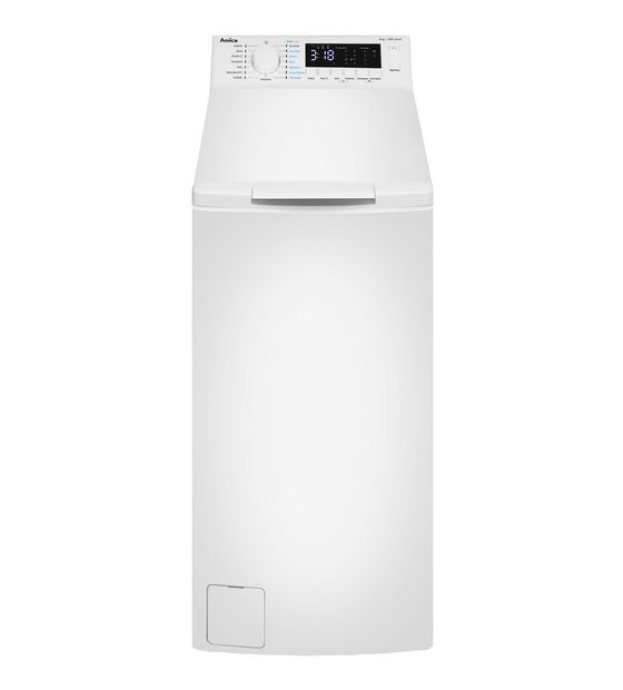 Amica WT483710 8 kg Toplader Waschmaschine 1200 U/min aquaStop Funktion AutoClean f&uuml;r 448,00 Euro