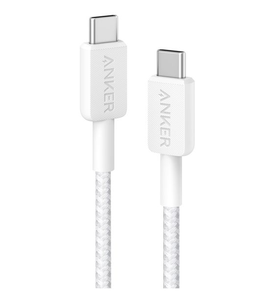Anker 322 Stecker USB C auf USB C 0,9 m  (Weiß) f&uuml;r 9,99 Euro