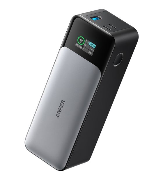 Anker 737 24000 mAh Powerbank USB Typ-C  (Schwarz, Silber) f&uuml;r 79,99 Euro