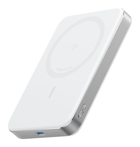 Anker MagGo 10000 mAh Powerbank USB Typ-C Kabelloses Laden  (Weiß) f&uuml;r 56,49 Euro
