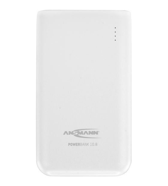 Ansmann 1700-0067-1 10000 mAh Powerbank Mikro-USB  (Weiß) f&uuml;r 19,99 Euro