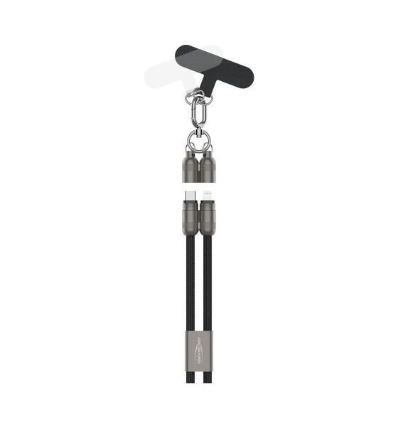 Ansmann 1700-0192 Stecker Lightning auf USB C 1,2 m  (Schwarz) f&uuml;r 14,49 Euro
