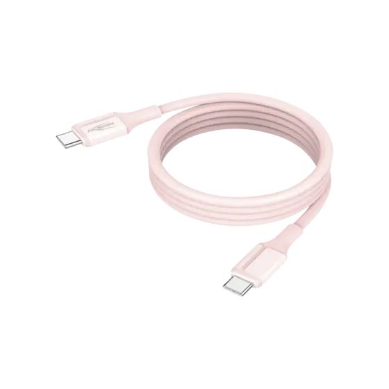 Ansmann 1700-0205 Stecker USB C auf USB C 1,2 m  (Pink) f&uuml;r 14,49 Euro