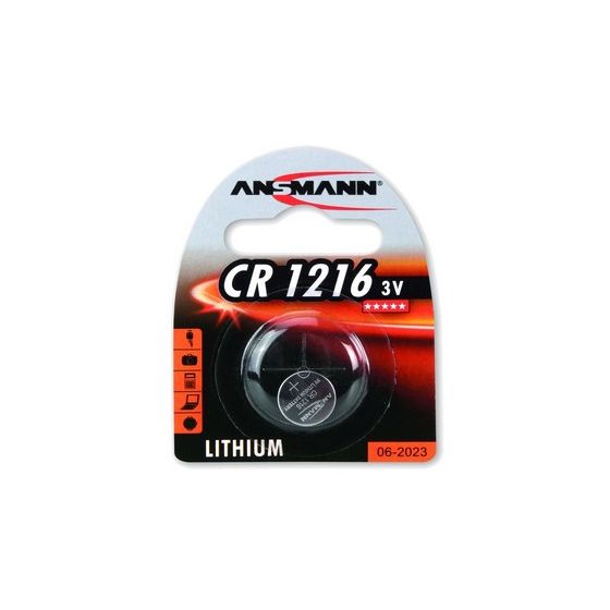 Ansmann 3V Lithium CR1216 f&uuml;r 5,49 Euro