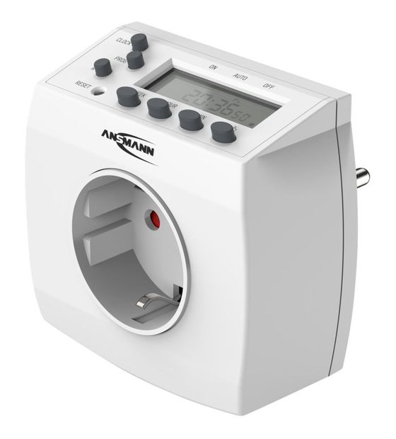 Ansmann AES5 Zeitschaltuhr digital f&uuml;r 12,99 Euro
