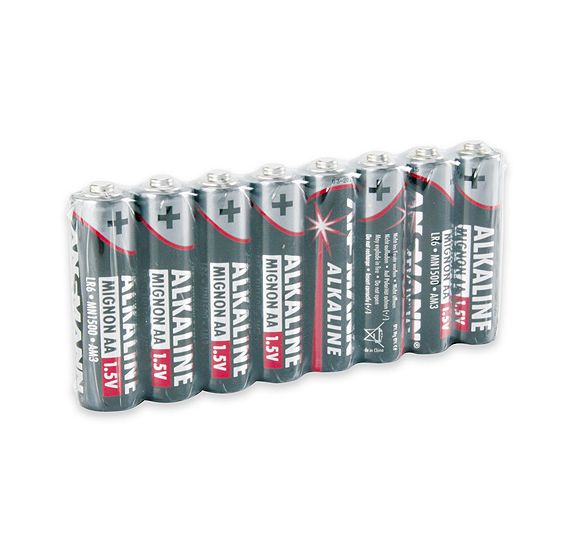 Ansmann Batterie Alkali  (Schwarz/Grau) f&uuml;r 3,99 Euro