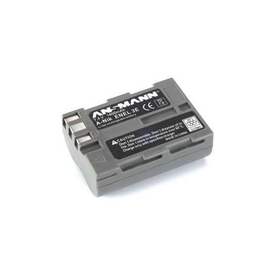 Ansmann Li-Ion battery packs A-NIK EN EL 3E f&uuml;r 28,49 Euro