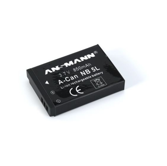 Ansmann Li-Ion battery packs A-CAN NB 5 L f&uuml;r 15,49 Euro