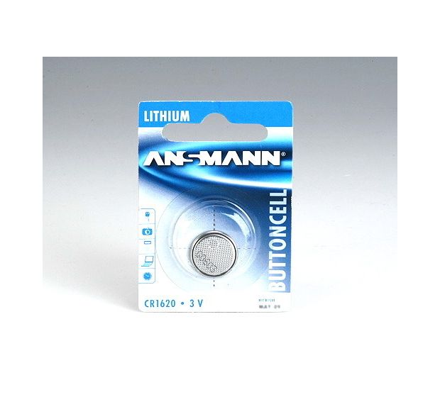 Ansmann Lithium CR 1620, 3 V Battery f&uuml;r 5,49 Euro