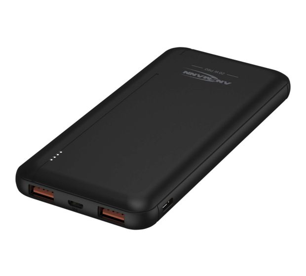 Ansmann PB320PD 10000 mAh Powerbank Micro-USB + USB Type-C  (Schwarz) f&uuml;r 22,49 Euro
