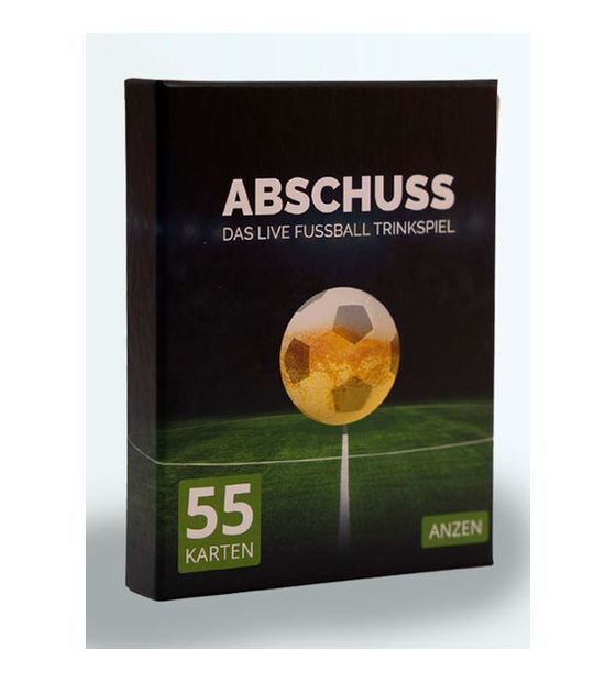 Anzen ABSCHUSS Das Live Fussball Trinkspiel bis zu 6 Spielern ab 16 Jahr(e) f&uuml;r 13,99 Euro