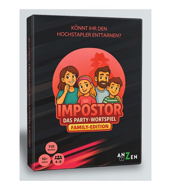 Anzen IMPOSTOR - FAMILY-Edition bis zu 6 Spielern f&uuml;r 17,99 Euro
