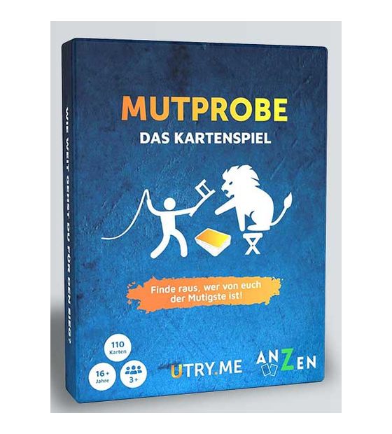 Anzen MUTPROBE - Das Kartenspiel für den lustigen Spieleabend ab 16 Jahr(e) f&uuml;r 17,99 Euro