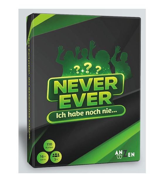Anzen NEVER EVER - Ich habe noch nie... ab 16 Jahr(e) f&uuml;r 17,99 Euro